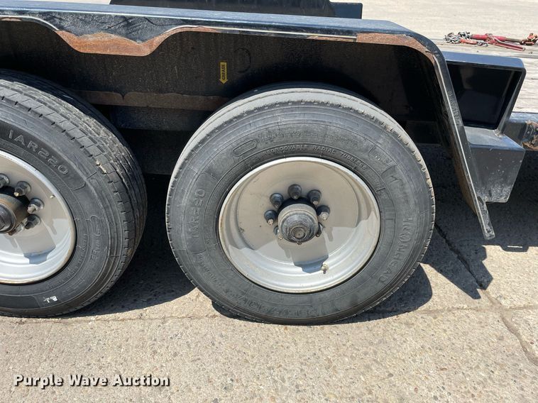 image for item LJ9751 2021 Behnke Enterprise Inc. TBCT2224ET-12K-XL  tilt deck equipment trailer