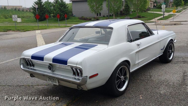 image for item LL9151 1968 Ford Mustang