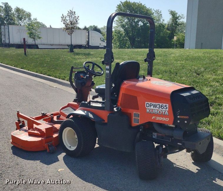 image for item LL9157 2020 Kubota F3990  lawn mower