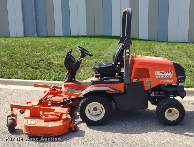 image for item LL9160 2019 Kubota F3990  lawn mower