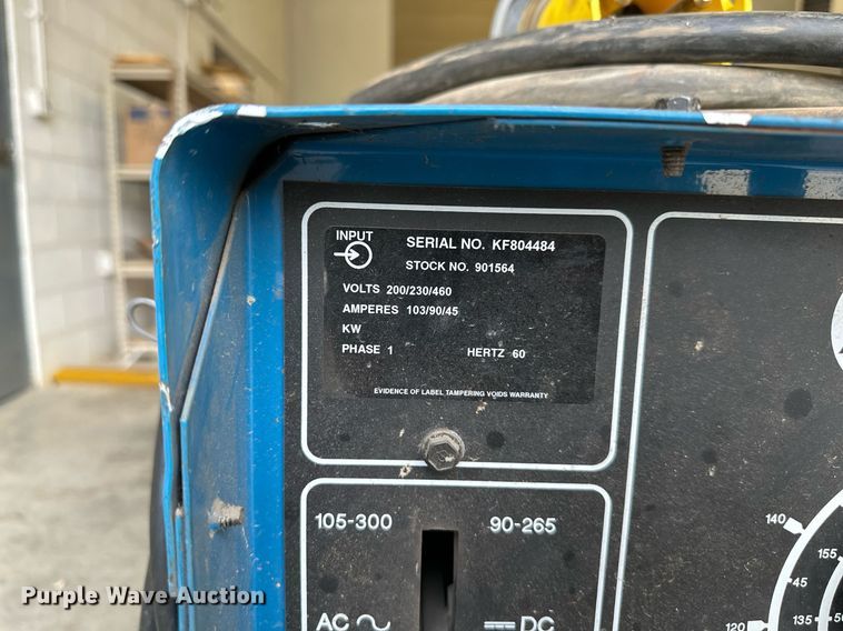 image for item LP9986 Miller Dialarc 250-AC/DC  welder