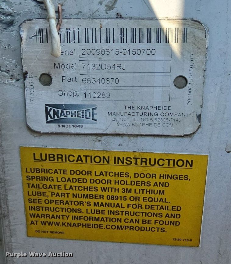 image for item LW9654 2008 Sterling Bullet 5500  utility / service truck