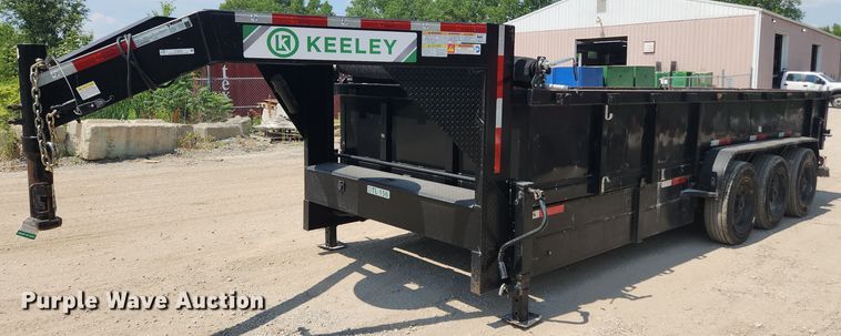 image for item LX9694 2021 Texas Pride  dump trailer