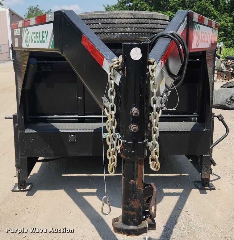 image for item LX9694 2021 Texas Pride  dump trailer