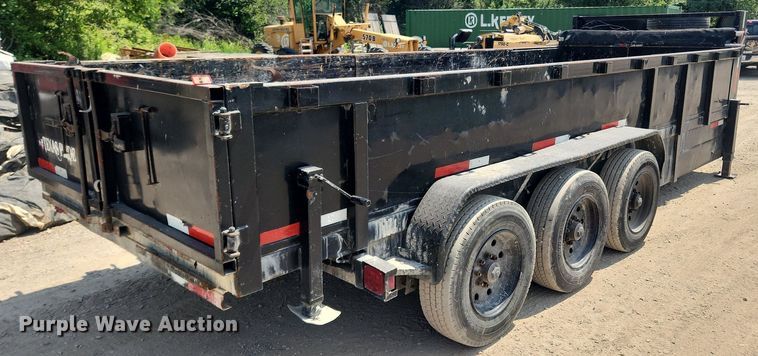 image for item LX9694 2021 Texas Pride  dump trailer
