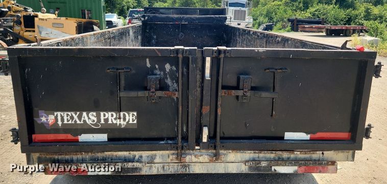 image for item LX9694 2021 Texas Pride  dump trailer