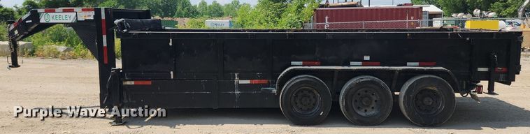 image for item LX9694 2021 Texas Pride  dump trailer