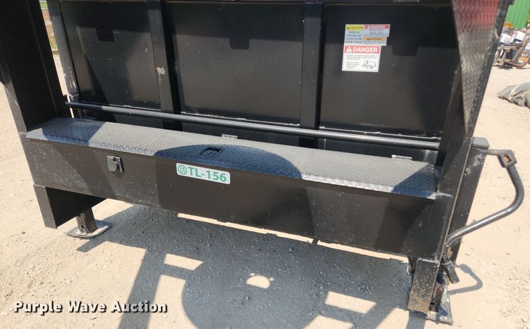 image for item LX9694 2021 Texas Pride  dump trailer