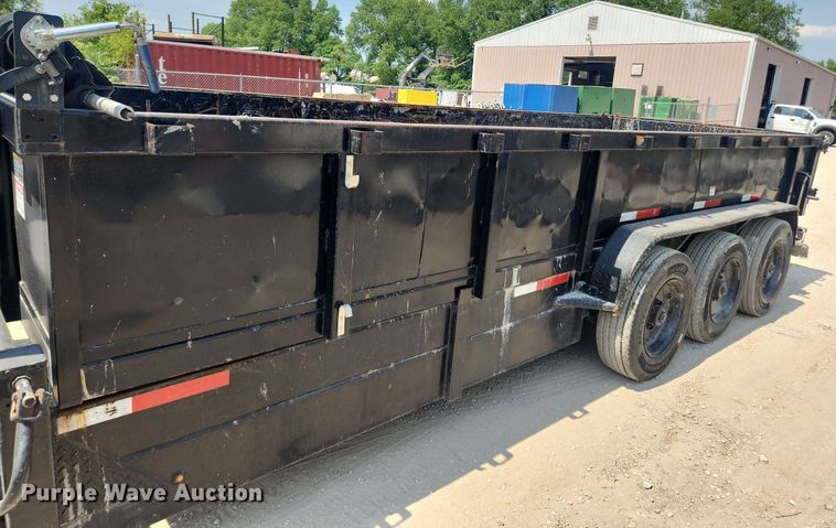 image for item LX9694 2021 Texas Pride  dump trailer