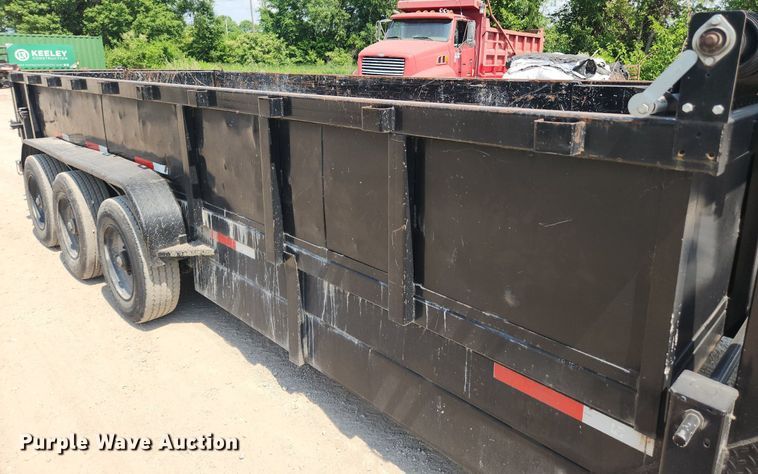 image for item LX9694 2021 Texas Pride  dump trailer