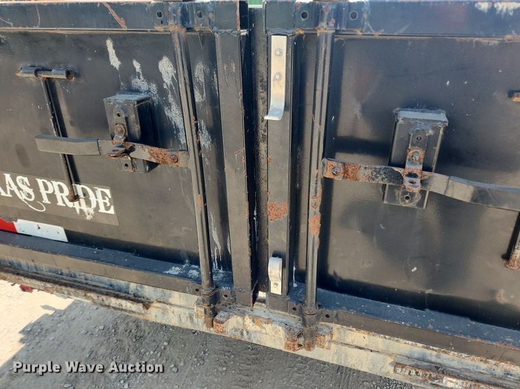 image for item LX9694 2021 Texas Pride  dump trailer