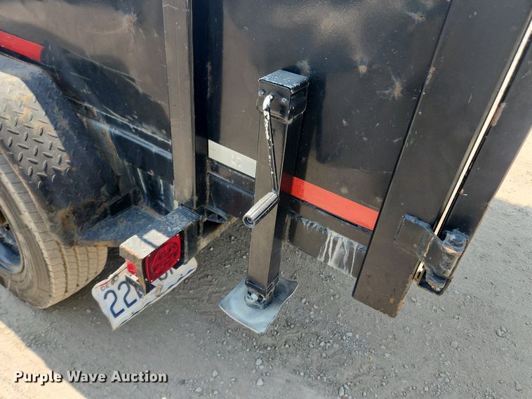 image for item LX9694 2021 Texas Pride  dump trailer