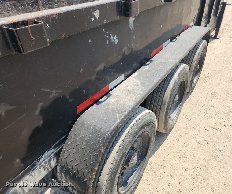 image for item LX9694 2021 Texas Pride  dump trailer