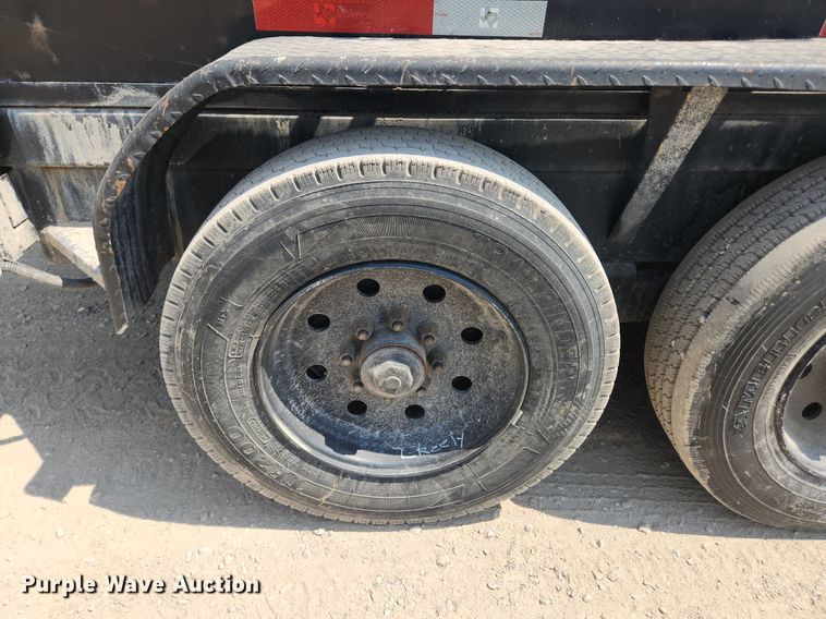 image for item LX9694 2021 Texas Pride  dump trailer