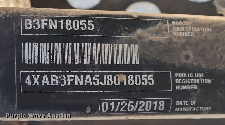 image for item LX9704 2018 Bobcat 3400XL  utility vehicle