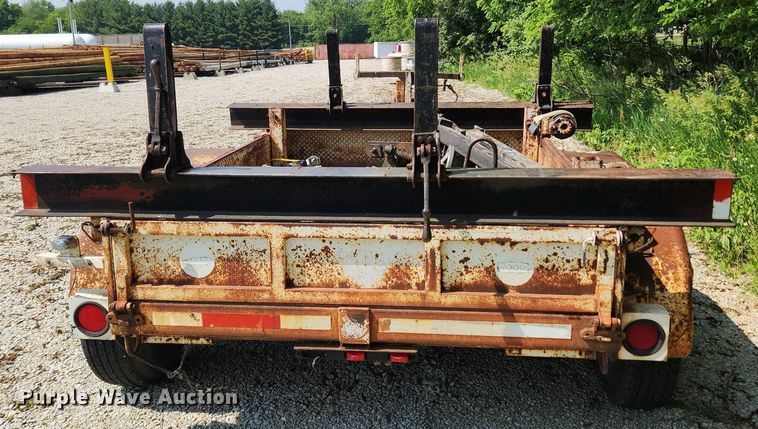 image for item LX9723 1998 LA Woods TR UMPR1 12  pole trailer