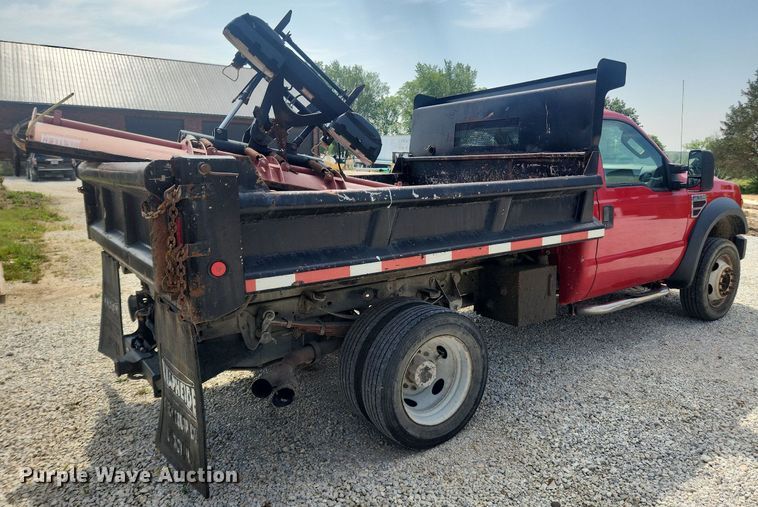 image for item LX9725 2008 Ford F550 Super Duty XL  dump truck