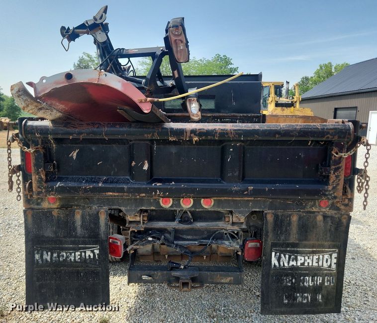 image for item LX9725 2008 Ford F550 Super Duty XL  dump truck