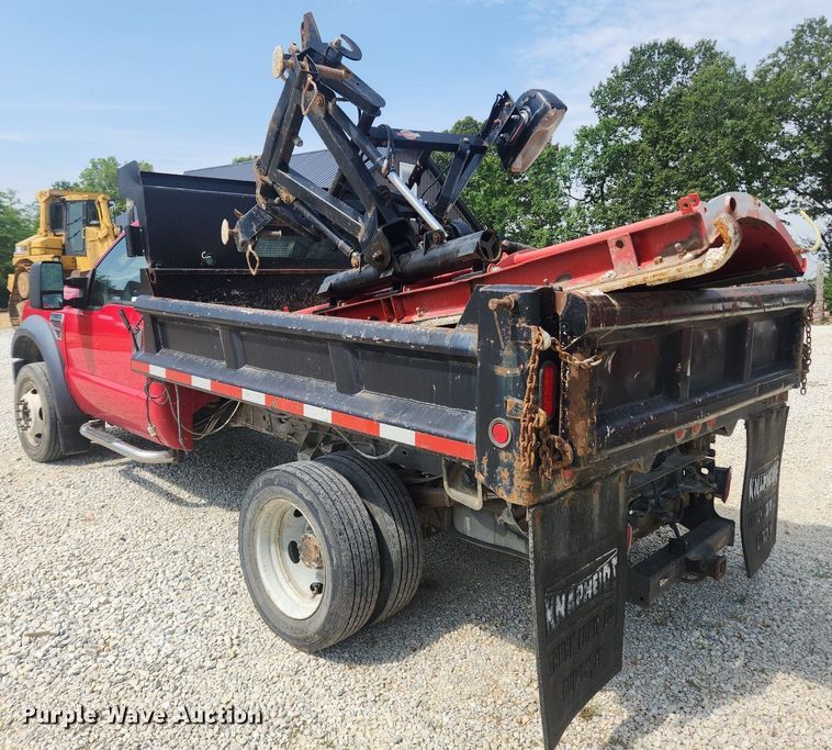 image for item LX9725 2008 Ford F550 Super Duty XL  dump truck