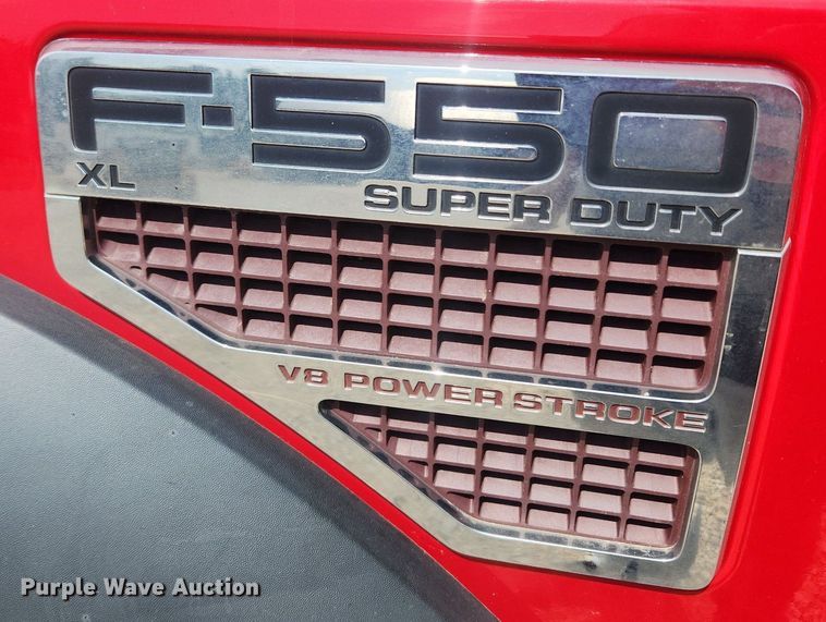 image for item LX9725 2008 Ford F550 Super Duty XL  dump truck