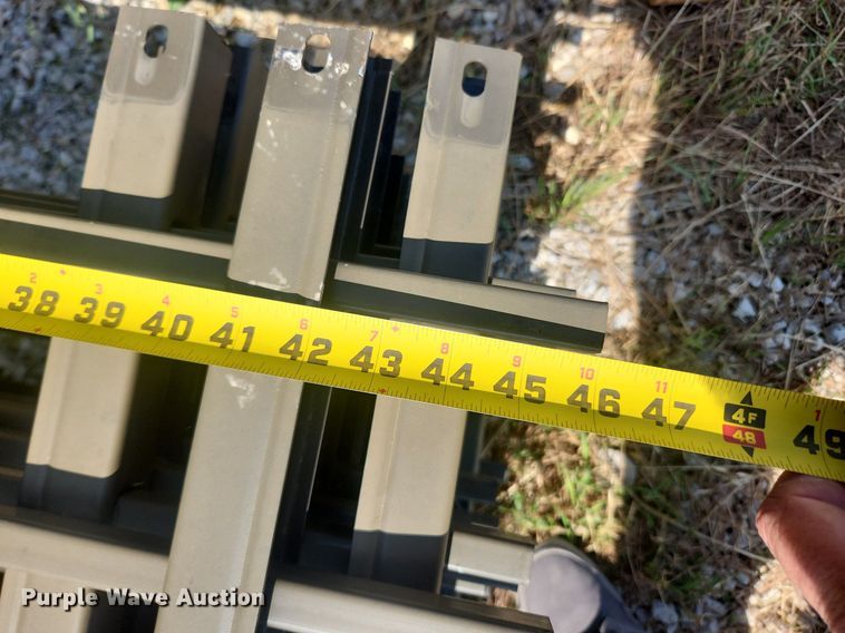 image for item LX9731 (35) 7'8"L metal fence panels