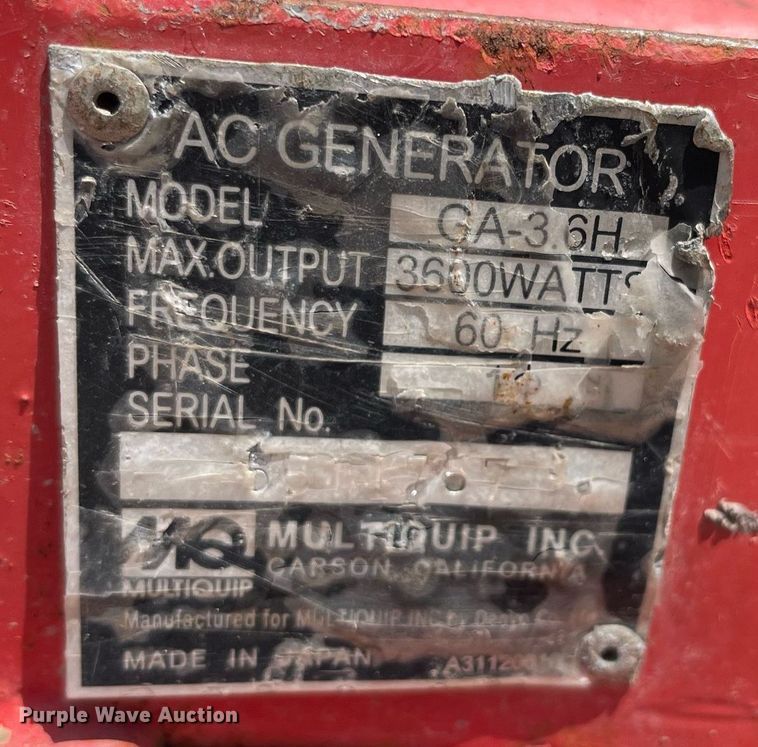 image for item ME9822 (9) generators