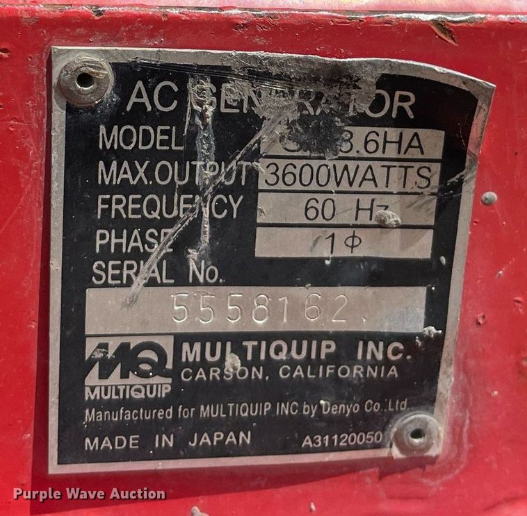 image for item ME9822 (9) generators