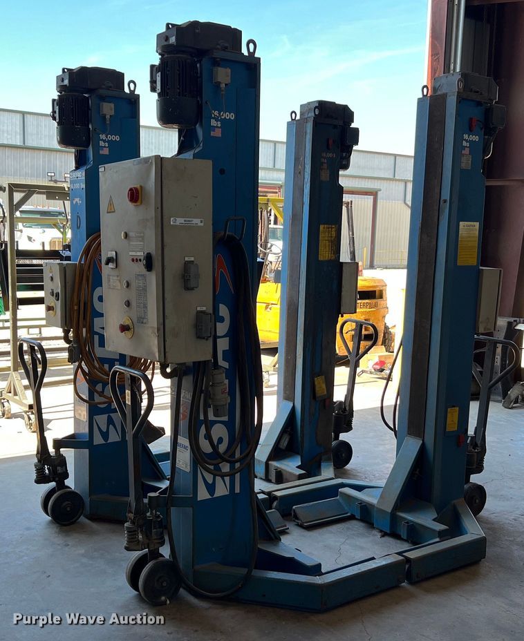 image for item MG9027 2006 Sefac 1200M72  four post automotive lift