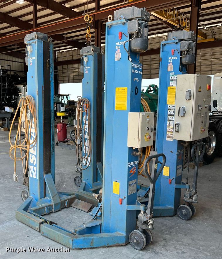 image for item MG9027 2006 Sefac 1200M72  four post automotive lift