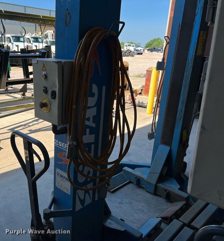 image for item MG9027 2006 Sefac 1200M72  four post automotive lift