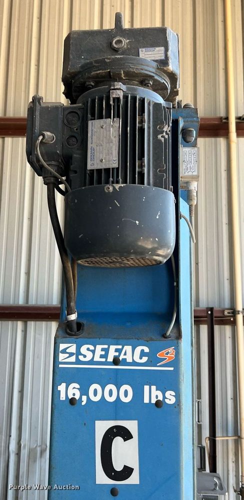 image for item MG9027 2006 Sefac 1200M72  four post automotive lift