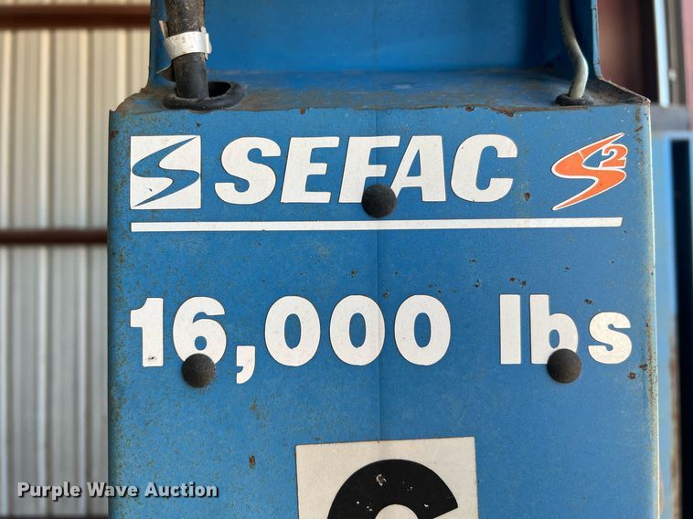 image for item MG9027 2006 Sefac 1200M72  four post automotive lift