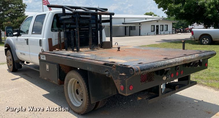 image for item MR9106 2011 Ford F550 Super Duty  Crew Cab flatbed truck