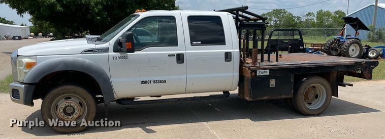 image for item MR9106 2011 Ford F550 Super Duty  Crew Cab flatbed truck