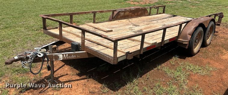 image for item MR9112 2006 Master  utility trailer