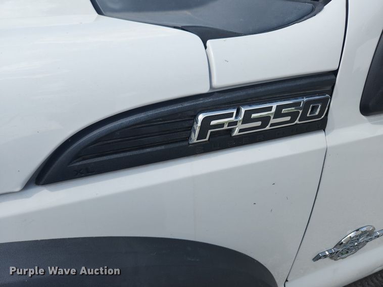 image for item MW9728 2012 Ford F550 Super Duty XL  Crew Cab utility / service truck