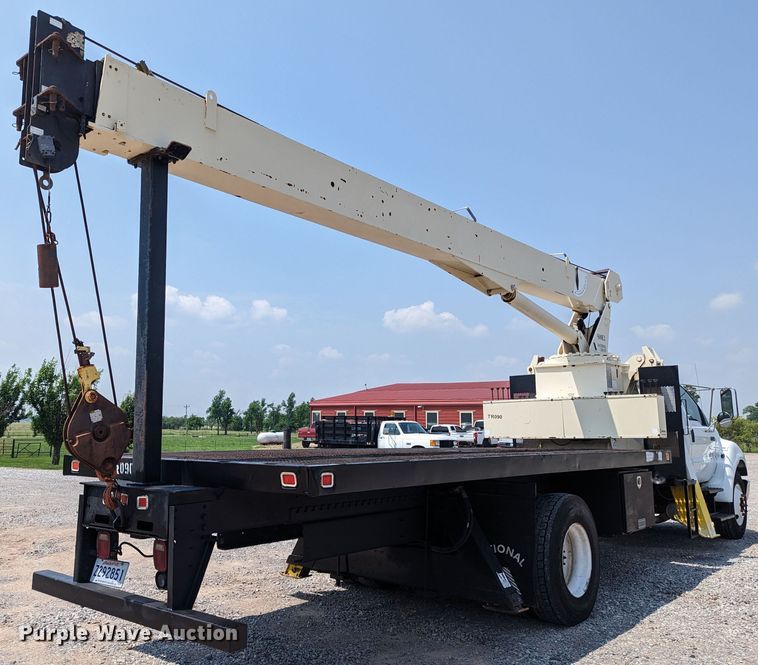 image for item MX9309 2008 Ford F750 Super Duty  crane truck