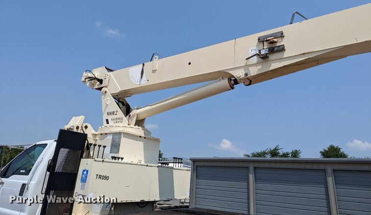 image for item MX9309 2008 Ford F750 Super Duty  crane truck