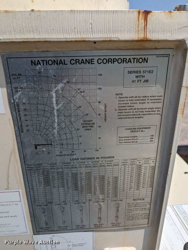 image for item MX9309 2008 Ford F750 Super Duty  crane truck