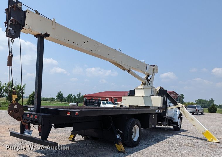 image for item MX9309 2008 Ford F750 Super Duty  crane truck