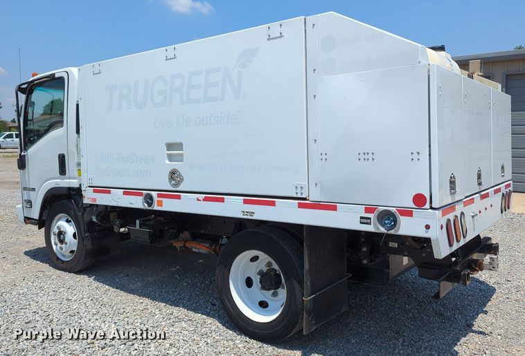 image for item MX9323 2016 Isuzu NPR HD  landscaping truck