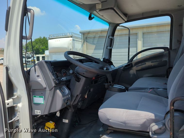 image for item MX9323 2016 Isuzu NPR HD  landscaping truck