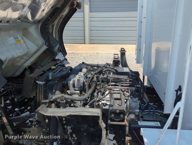 image for item MX9323 2016 Isuzu NPR HD  landscaping truck