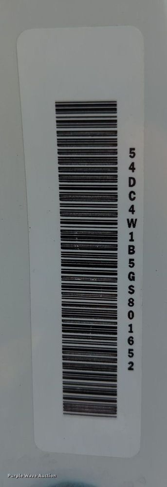 image for item MX9323 2016 Isuzu NPR HD  landscaping truck