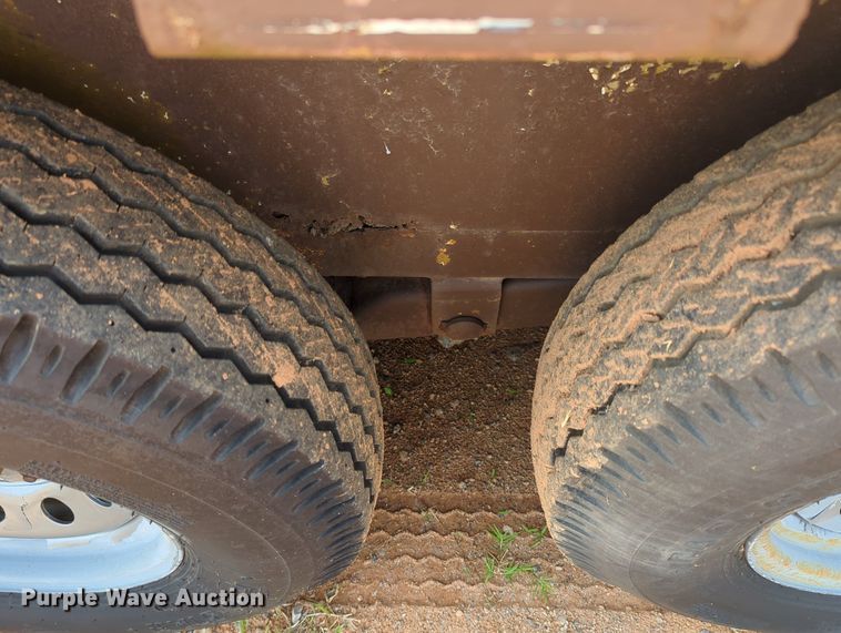 image for item MY9325 Shop built  livestock trailer