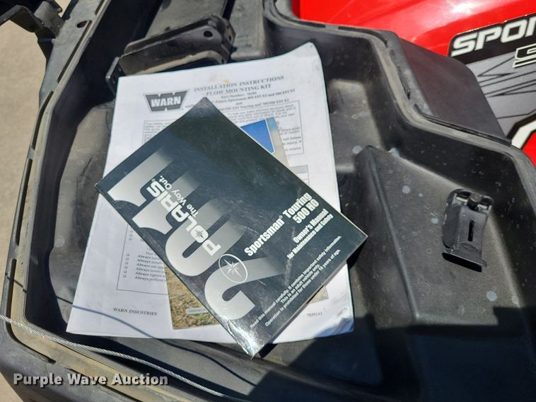 image for item NX9539 2011 Polaris Sportsman 500  ATV