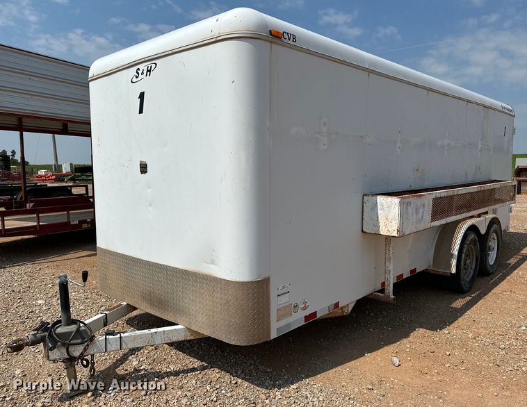 image for item OG9077 2010 S&H VB68  enclosed cargo trailer