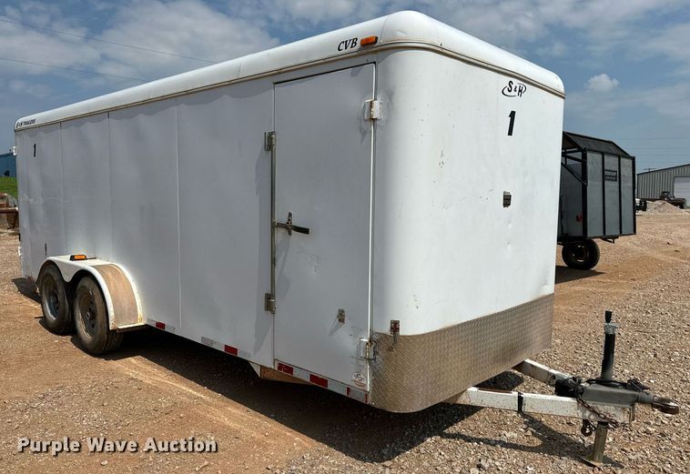 image for item OG9077 2010 S&H VB68  enclosed cargo trailer