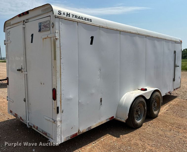 image for item OG9077 2010 S&H VB68  enclosed cargo trailer