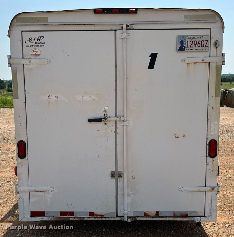 image for item OG9077 2010 S&H VB68  enclosed cargo trailer